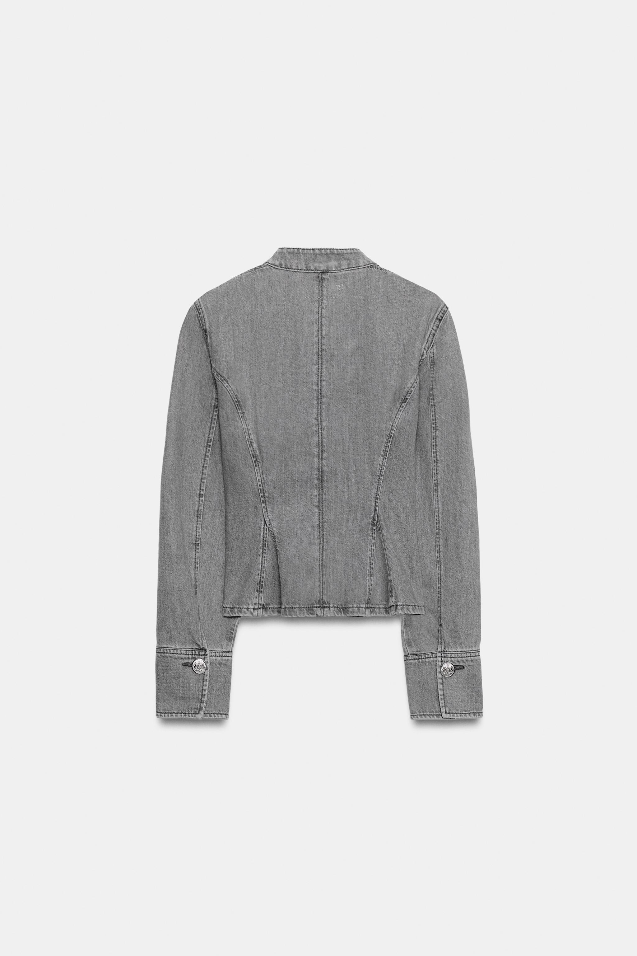 VESTE Z1975 PEPLUM BRANDEBOURGS